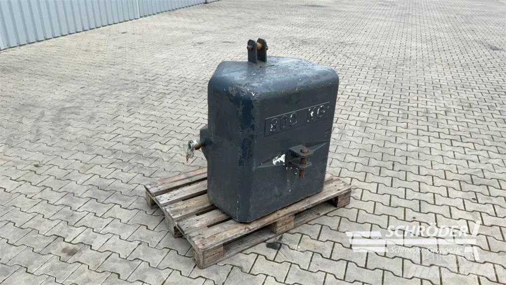  800 KG STAHLBETON Άλλα εξαρτήματα για τρακτέρ