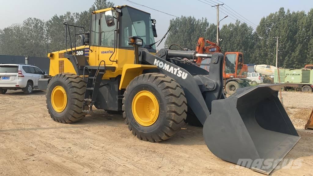 Komatsu WA380 Φορτωτές με λάστιχα (Τροχοφόροι)