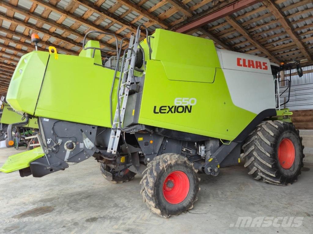 CLAAS Lexion 650 Θεριζοαλωνιστικές μηχανές