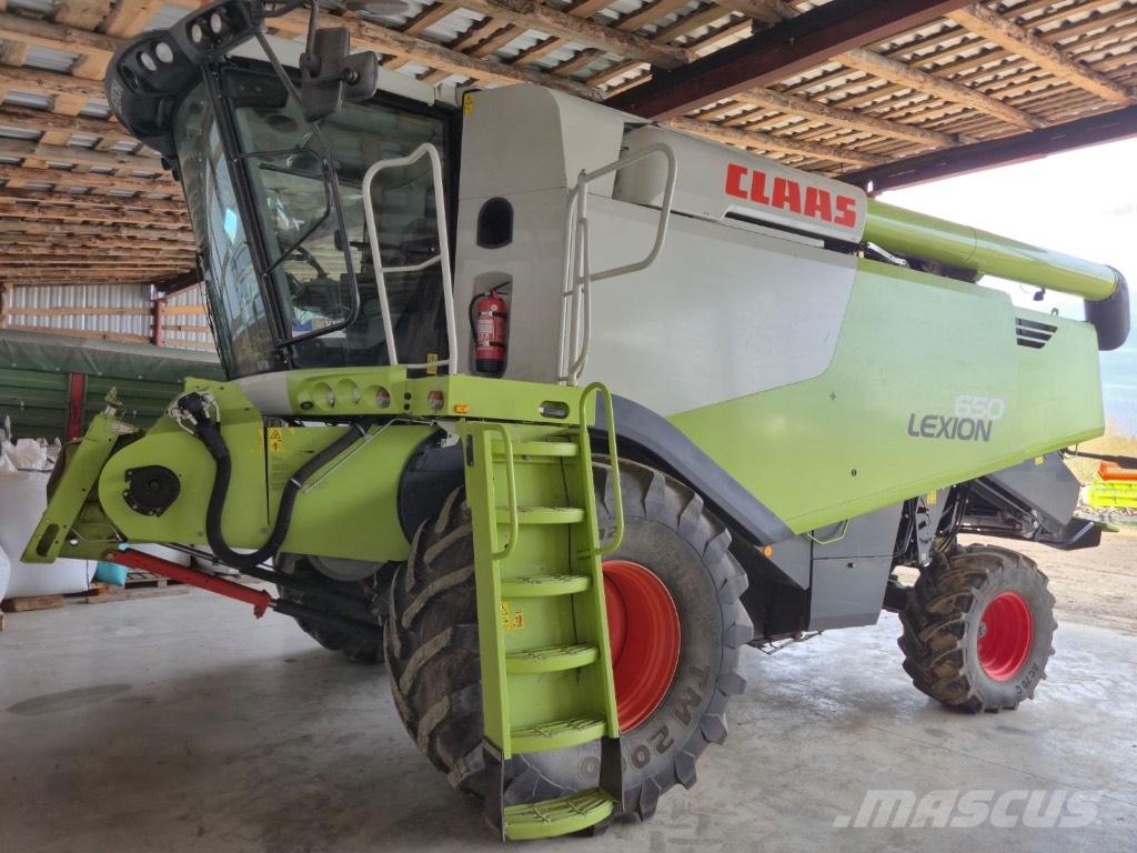 CLAAS Lexion 650 Θεριζοαλωνιστικές μηχανές