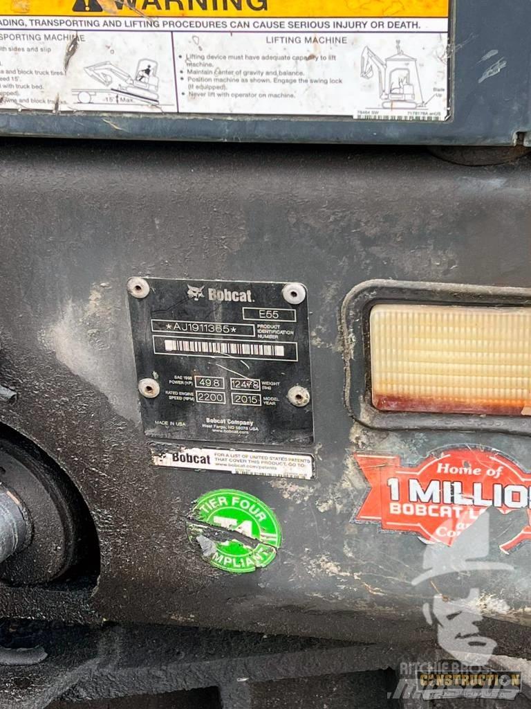 Bobcat E 55 Εκσκαφάκι (διαβολάκι) < 7t