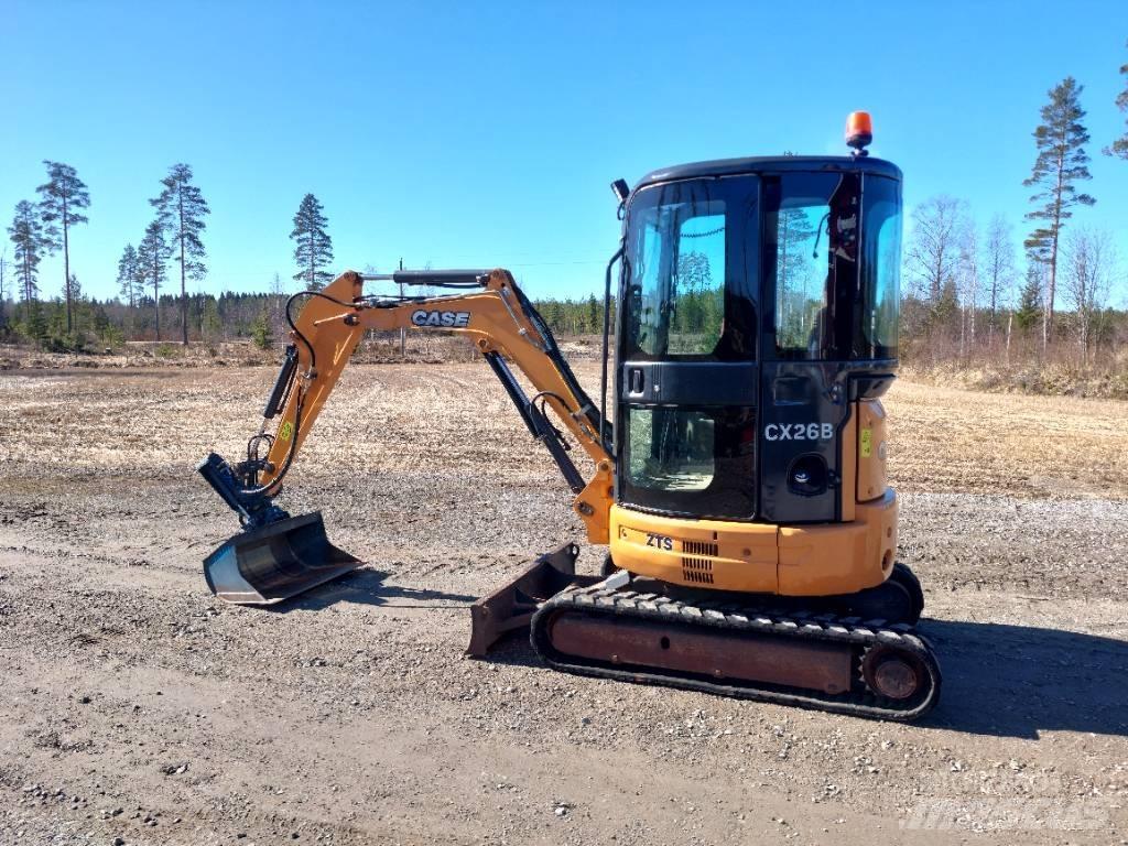 CASE CX 26 B Εκσκαφάκι (διαβολάκι) < 7t