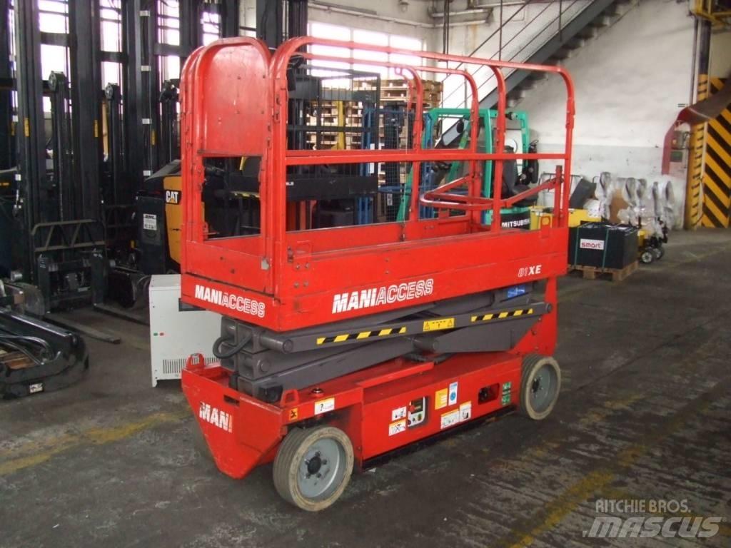 Manitou 81XE Ανυψωτήρες ψαλιδωτής άρθρωσης