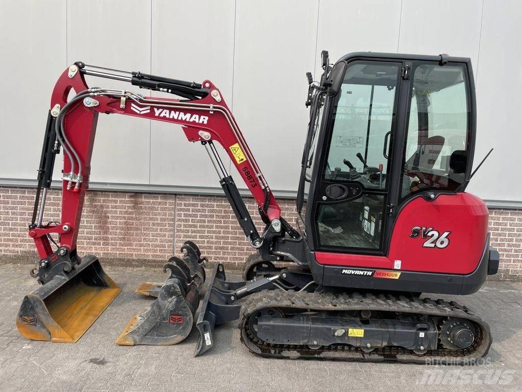 Yanmar SV26 Εκσκαφάκι (διαβολάκι) < 7t