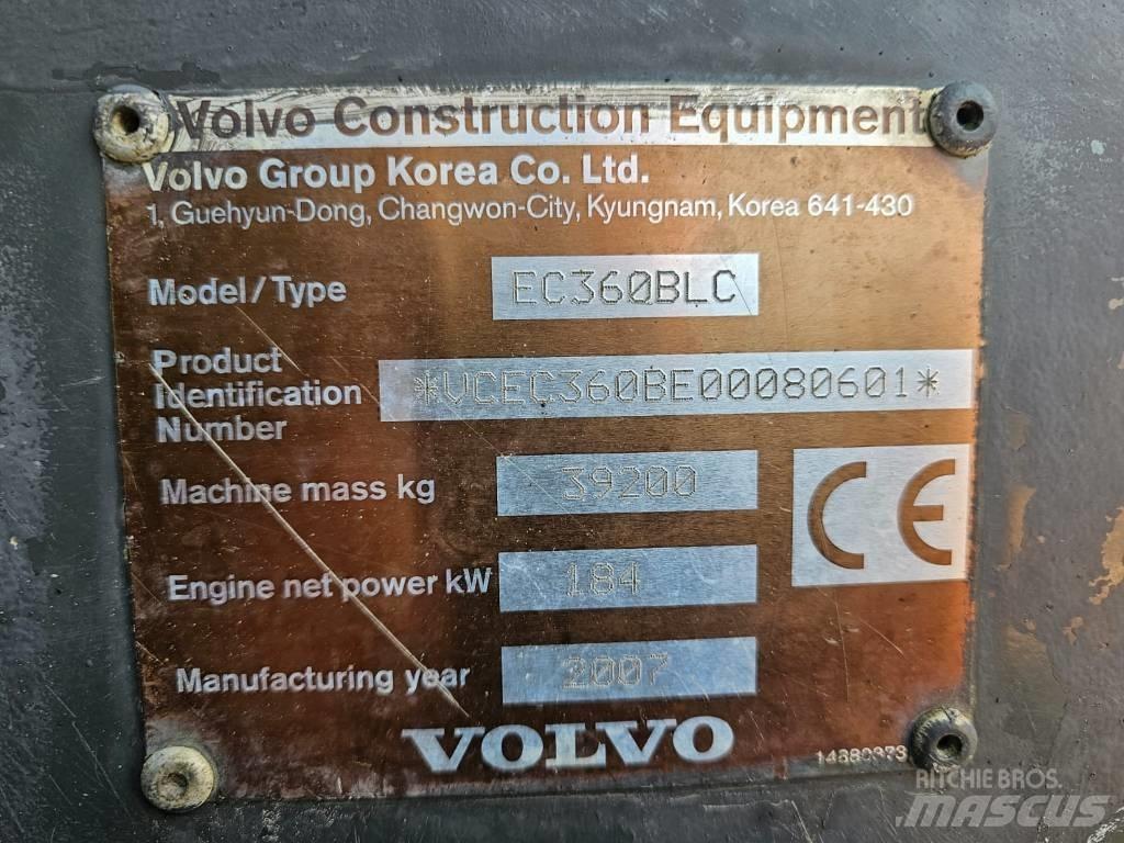 Volvo EC 360 B LC Εκσκαφείς με ερπύστριες