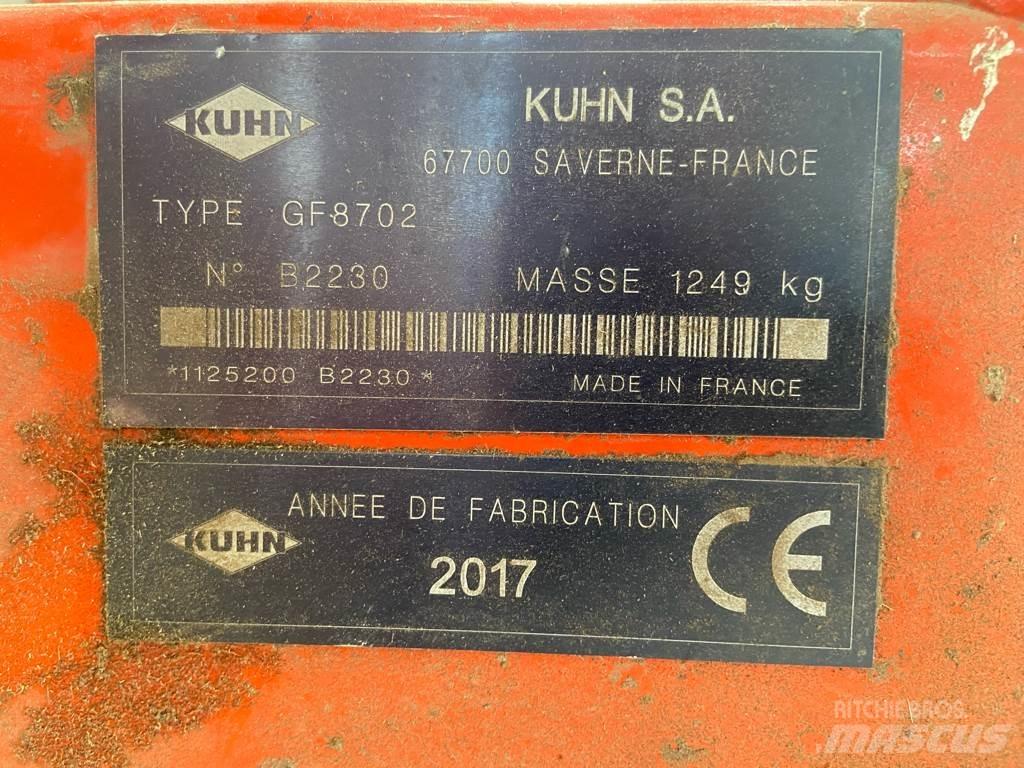 Kuhn GF8702 Τσουγκράνες και χορτοξηραντικές μηχανές