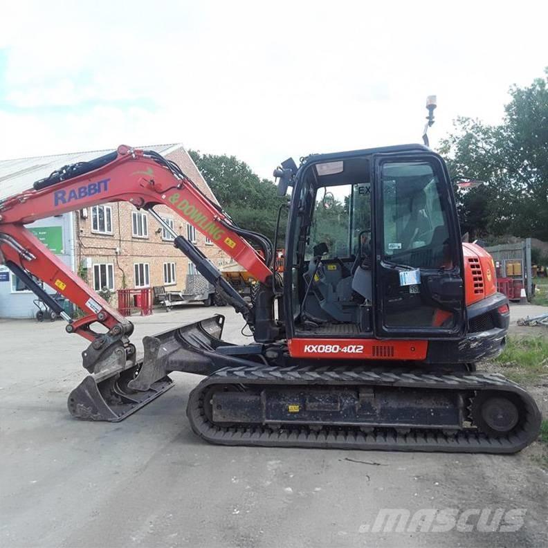 Kubota KX080-4a2 Μίνι εκσκαφείς 7t - 12t