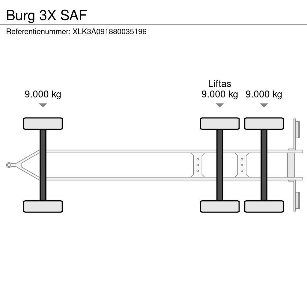 Burg 3X SAF Ρυμούλκες Container 