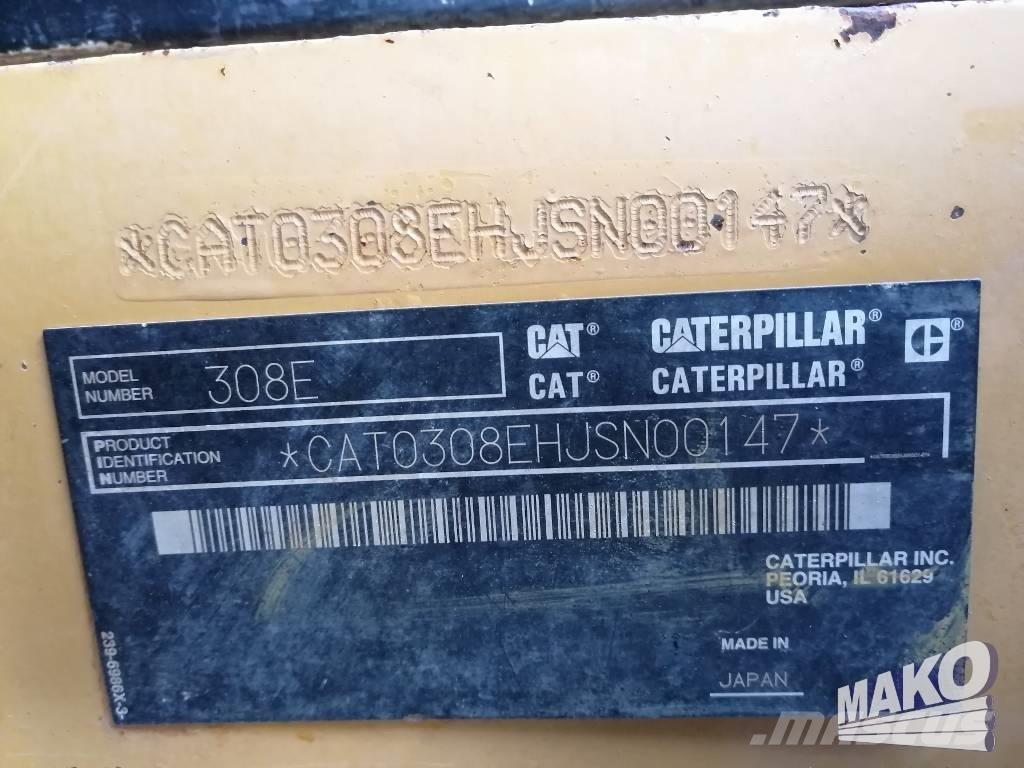 CAT 308 E CR Εκσκαφείς με ερπύστριες
