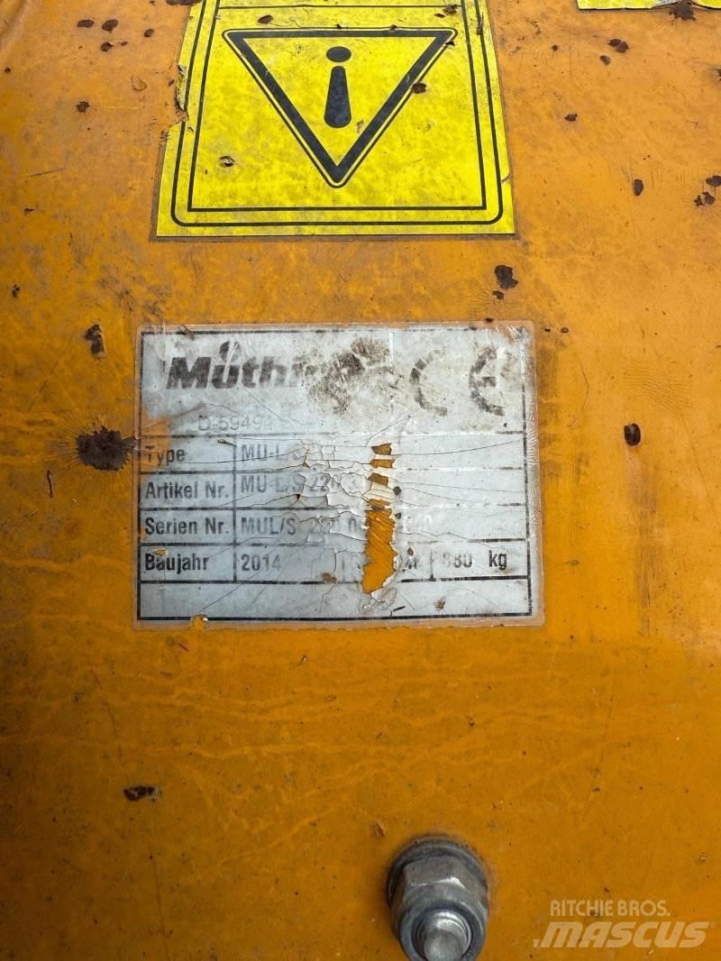 Müthing MU/L 220 Λοιπός εξοπλισμός συγκομιδής χορτονομής