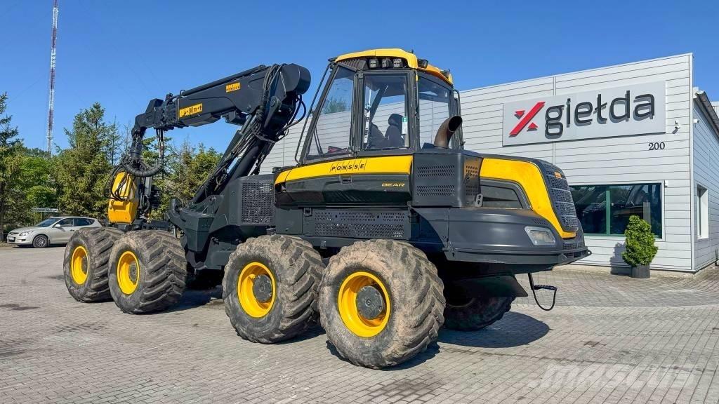 Ponsse Bear 8W Θεριζοαλωνιστικές μηχανές