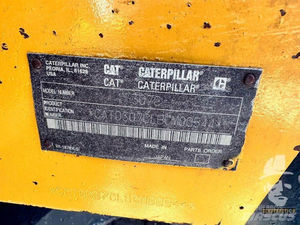 CAT 307 C Εκσκαφείς με ερπύστριες