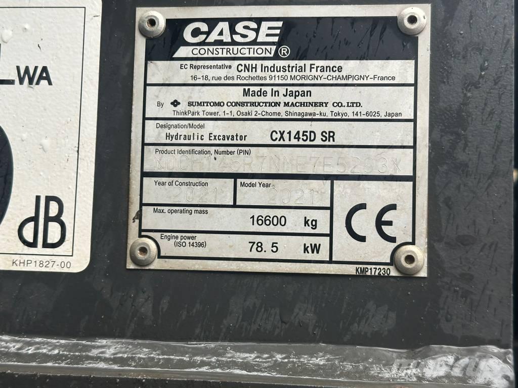 CASE CX 145 D SR Χειρισμός Υλικών - Άλλα