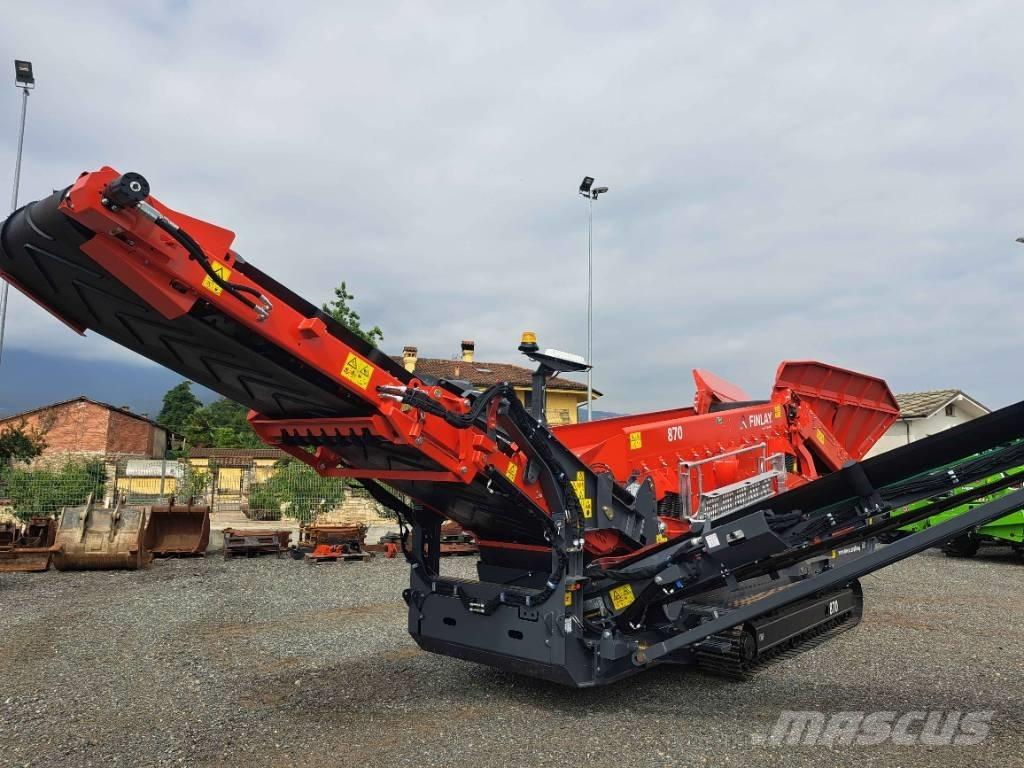 Terex Finlay 870 Κινητές μηχανές κοσκινίσματος