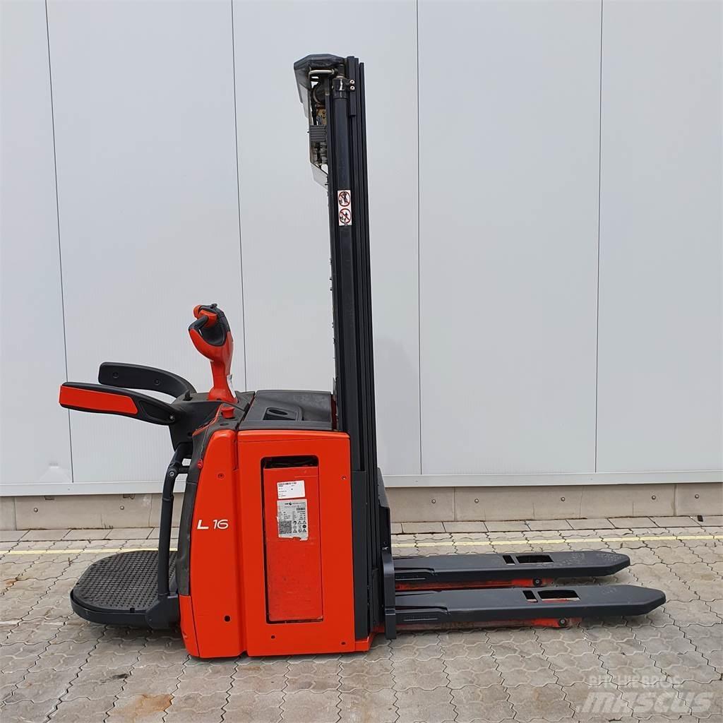 Linde L16AP Παλετοφόρα πεζού χειριστή με ιστό
