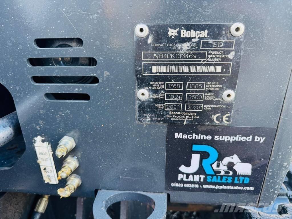 Bobcat E 19 Εκσκαφάκι (διαβολάκι) < 7t