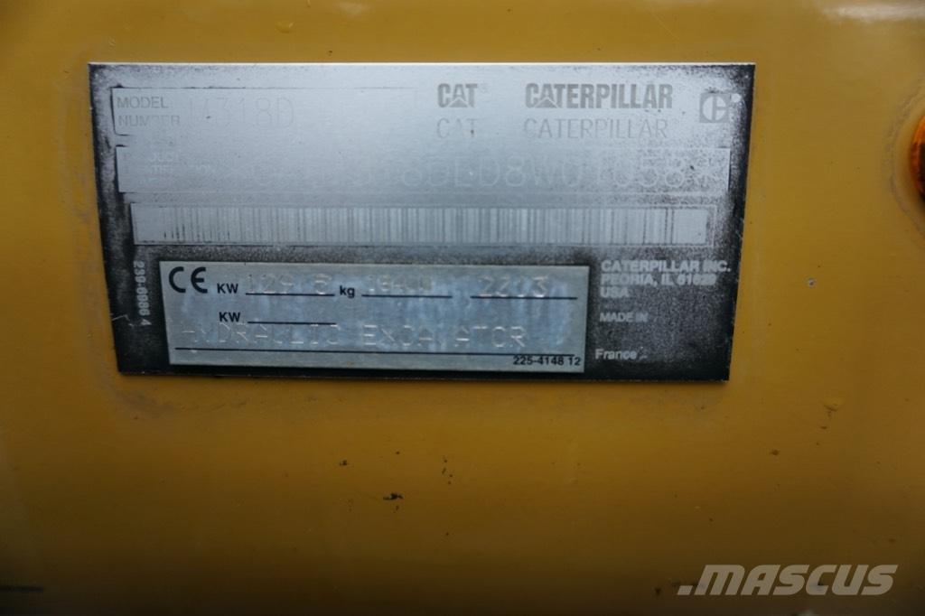 CAT M 318 D Εκσκαφείς με τροχούς - λάστιχα