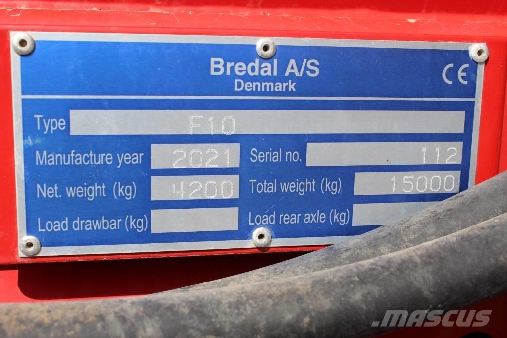 Bredal F 10 Διαστρωτήρες ανοργάνων