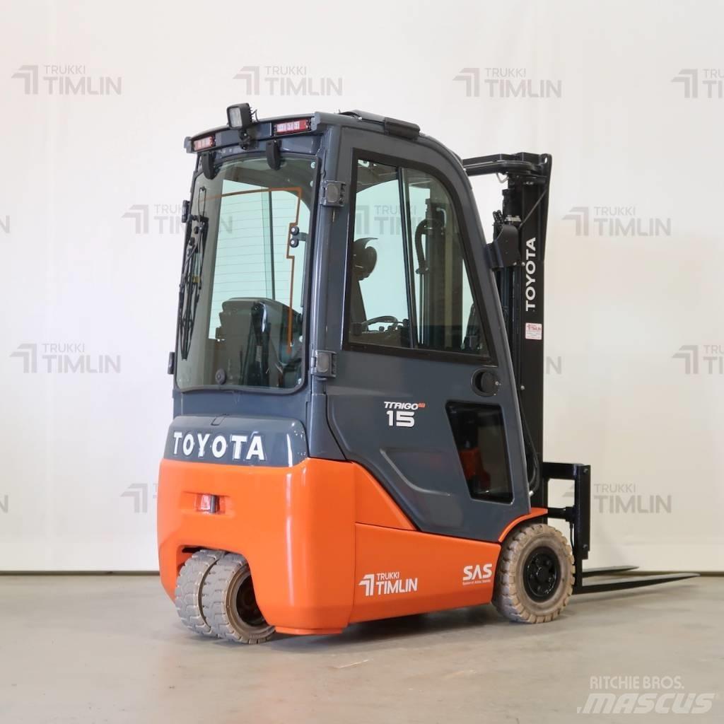 Toyota 8FBE15T Ηλεκτρικά περονοφόρα ανυψωτικά κλαρκ