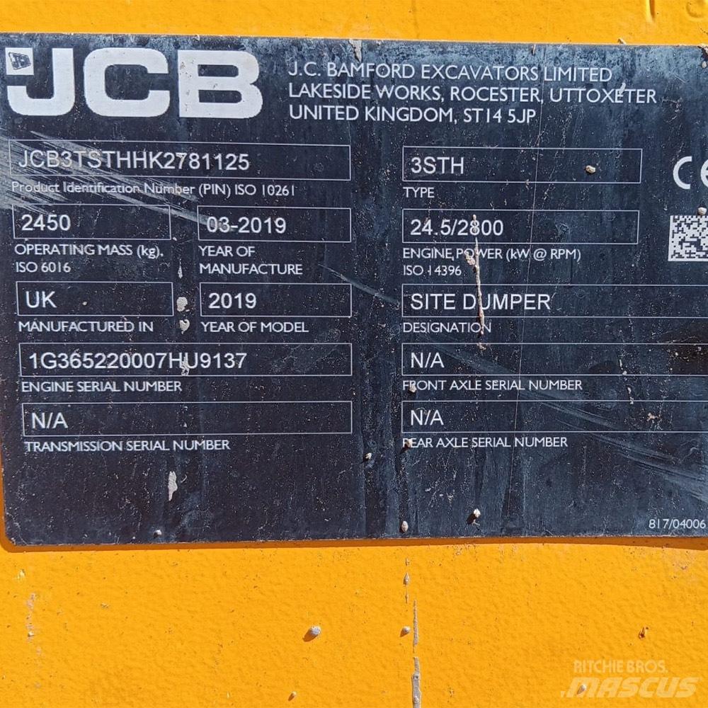 JCB 3TSTH Dumpers εργοταξίου