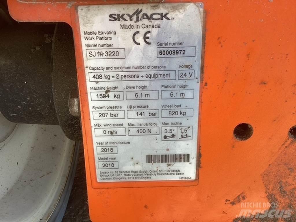SkyJack SJIII3220 Ανυψωτήρες ψαλιδωτής άρθρωσης