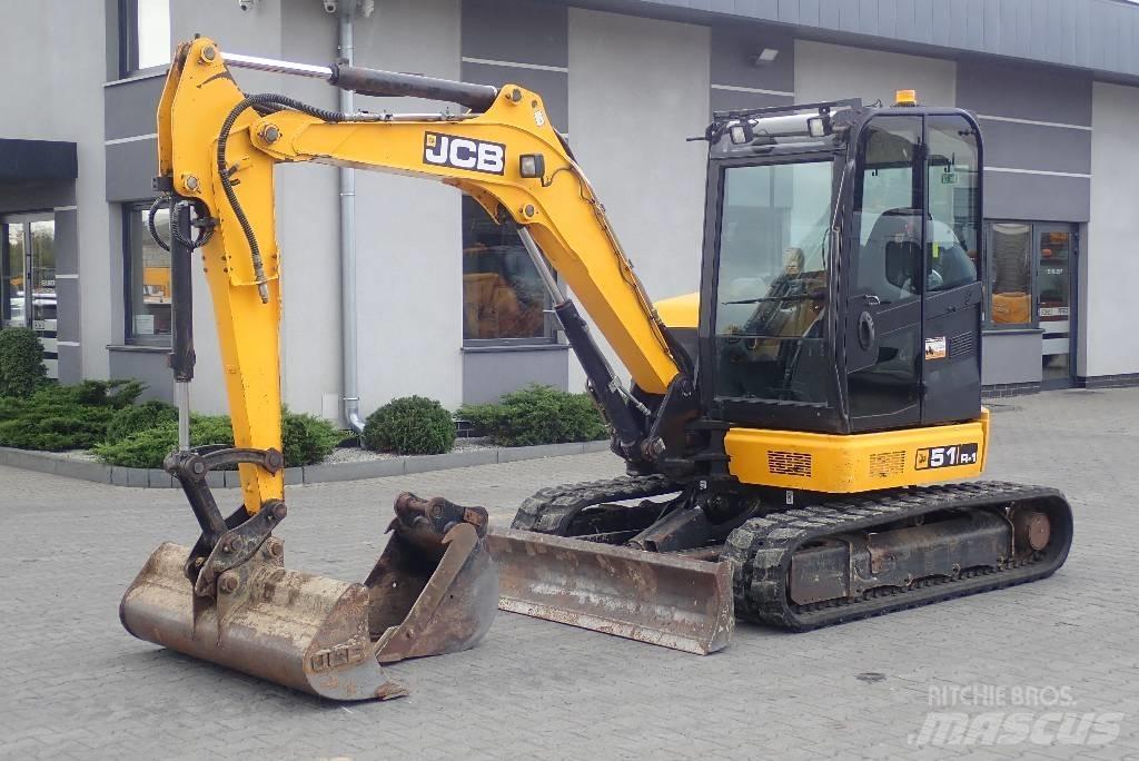 JCB 51 R-1 Εκσκαφάκι (διαβολάκι) < 7t