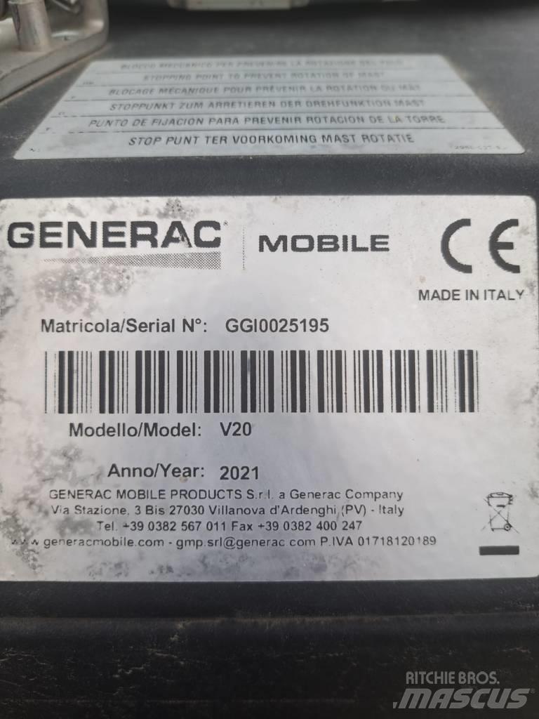Pramac Generac V20 Πύργοι προβολέων