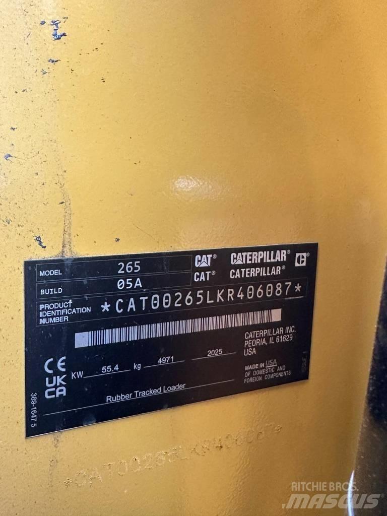 CAT 265 Φορτωτές με ερπύστριες