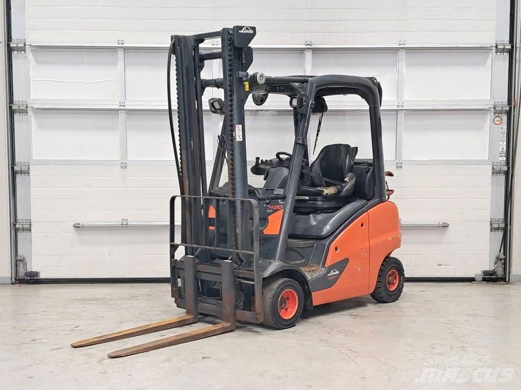 Linde H20T-01 Περονοφόρα ανυψωτικά κλαρκ με φυσικό αέριο LPG