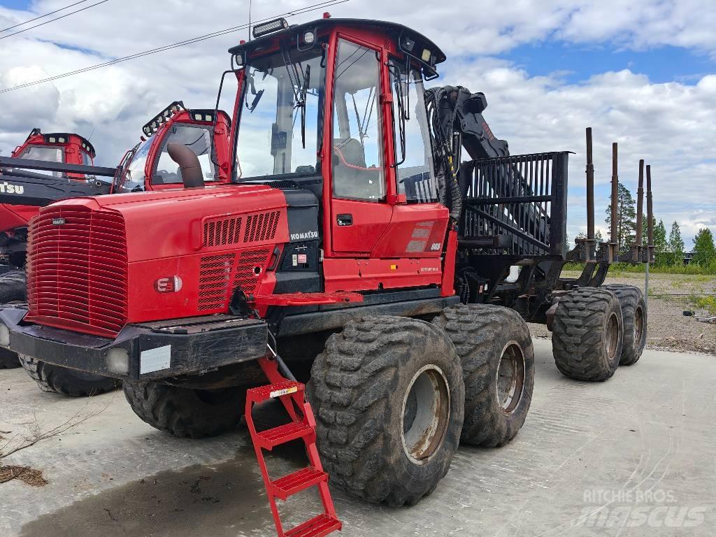 Komatsu 865 Μεταφορείς ξυλείας