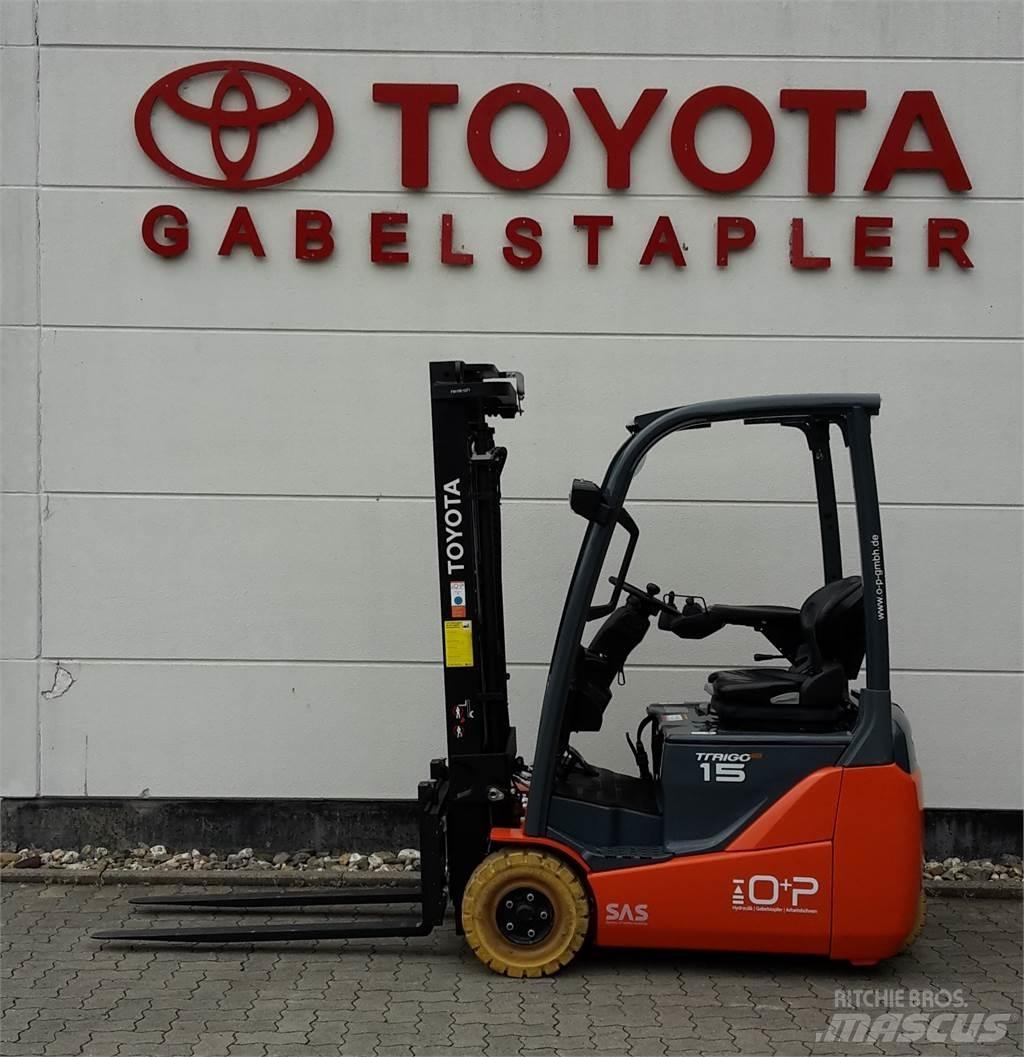 Toyota 8FBET15 Ηλεκτρικά περονοφόρα ανυψωτικά κλαρκ