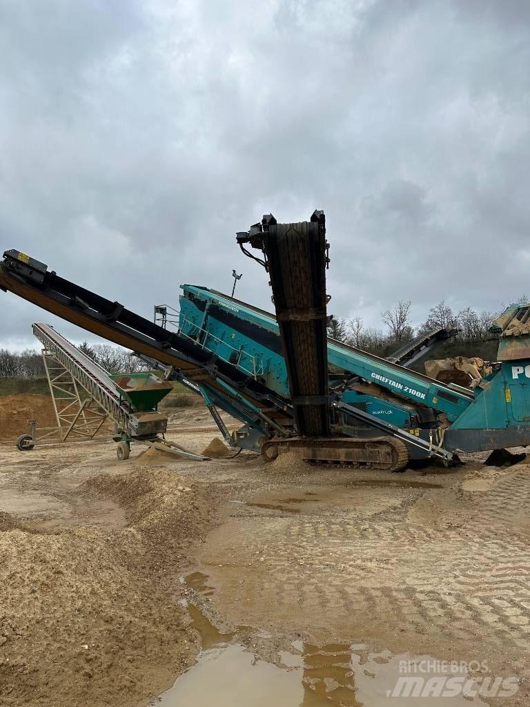 PowerScreen 2100X Κινητές μηχανές κοσκινίσματος