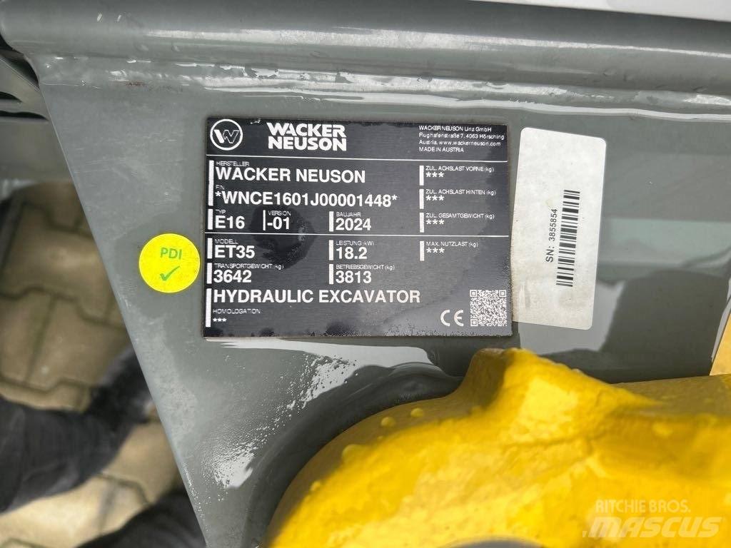 Wacker Neuson ET35 Εκσκαφείς με ερπύστριες