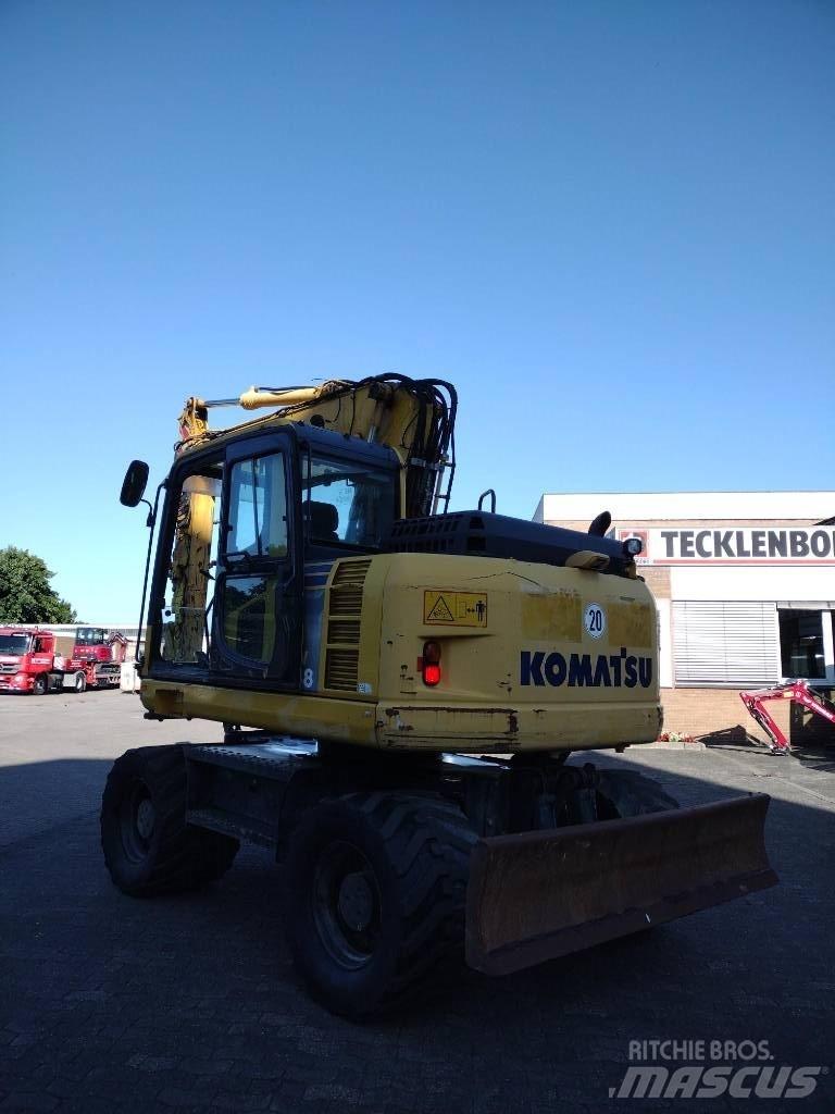 Komatsu PW 148-8 Εκσκαφείς με τροχούς - λάστιχα