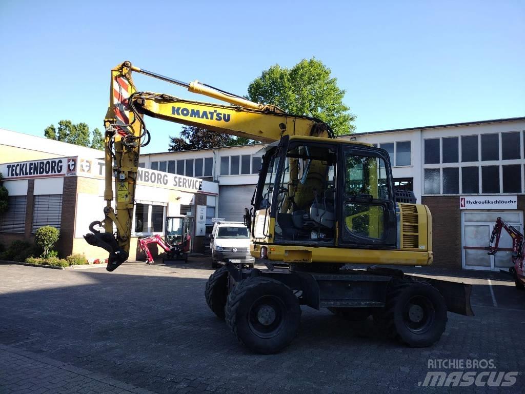 Komatsu PW 148-8 Εκσκαφείς με τροχούς - λάστιχα