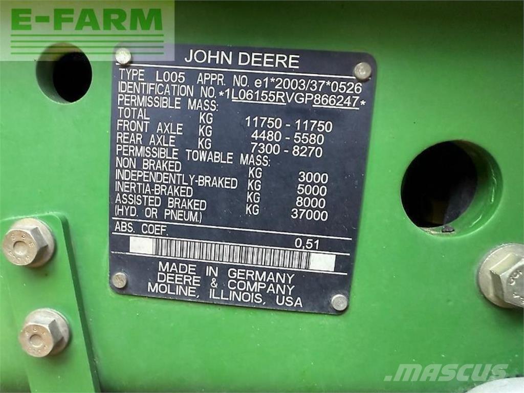 John Deere 6155r Τρακτέρ
