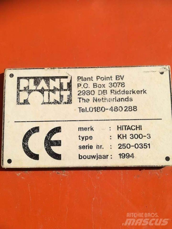 Hitachi KH 300 Γερανοί με ερπύστριες