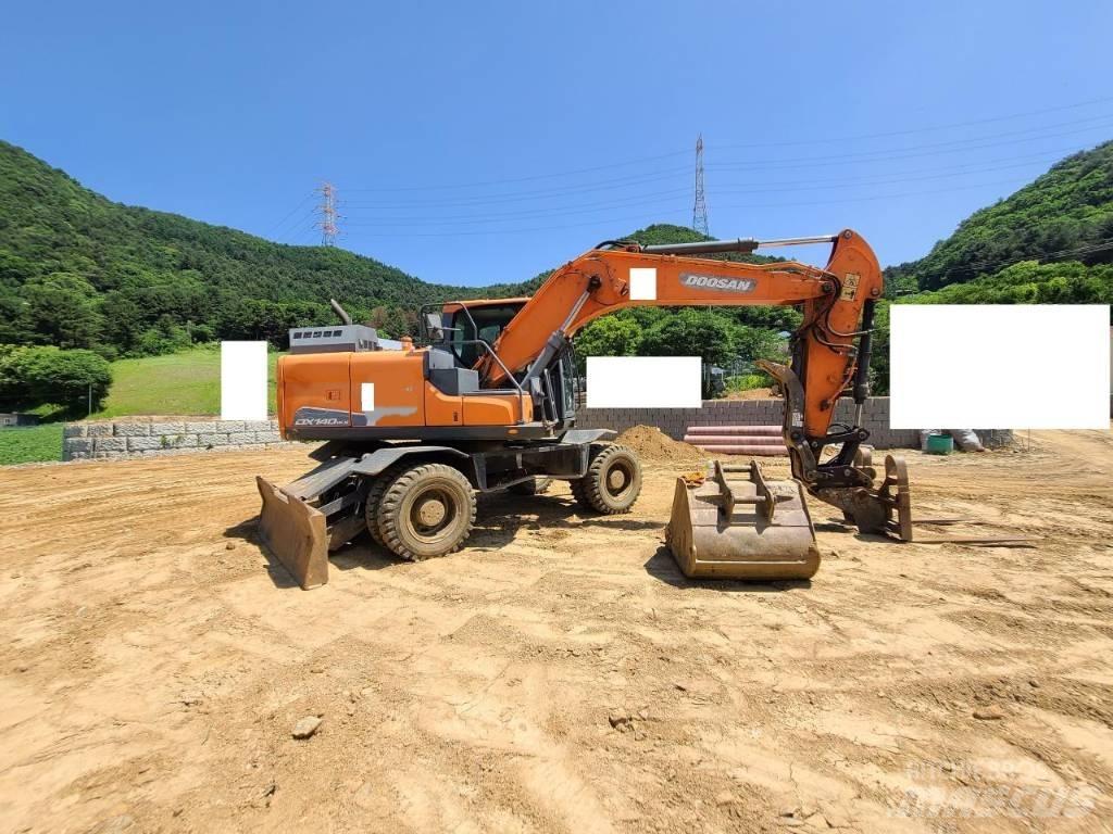 Doosan DX 140 W Εκσκαφείς με τροχούς - λάστιχα