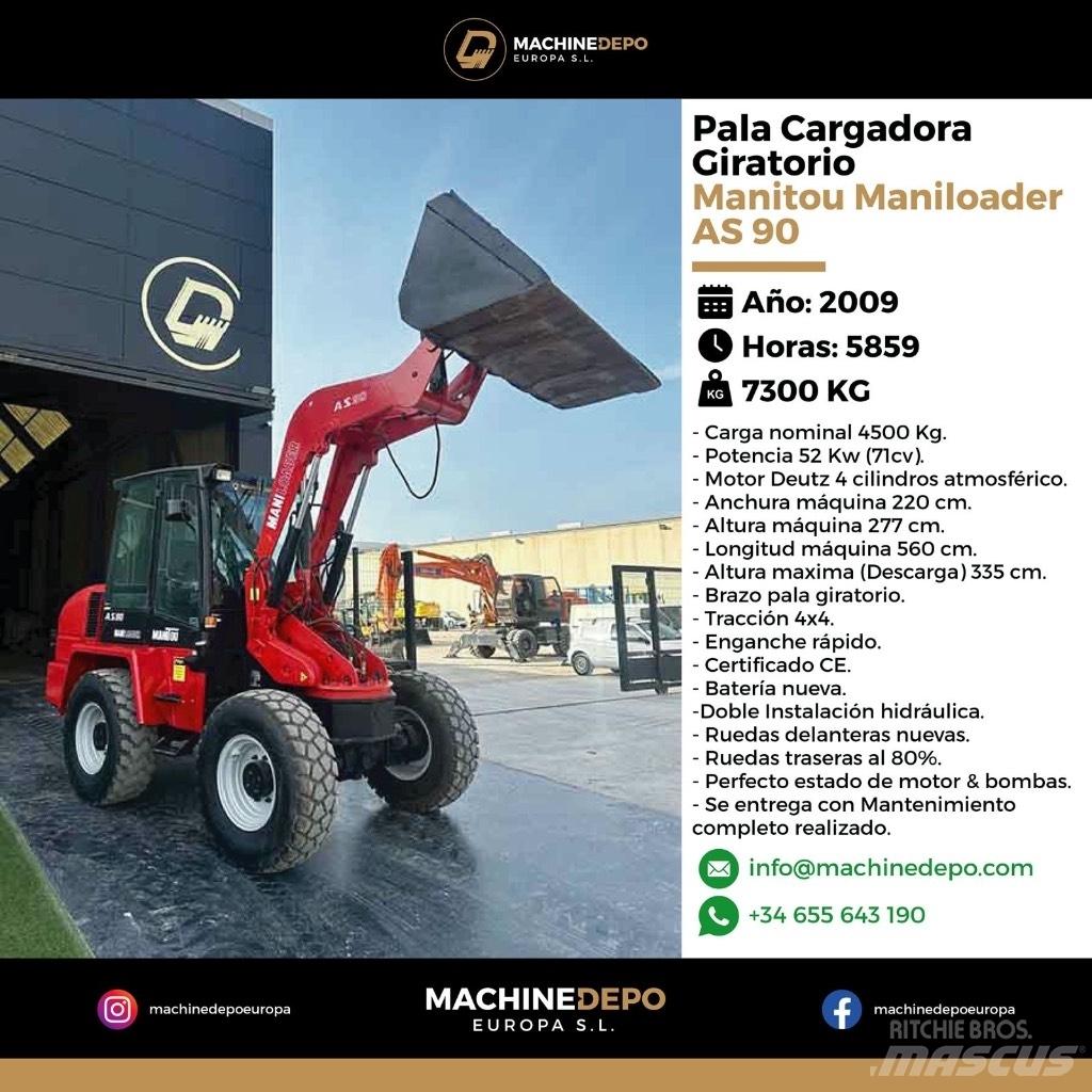 Manitou As 90 Μίνι φορτωτές