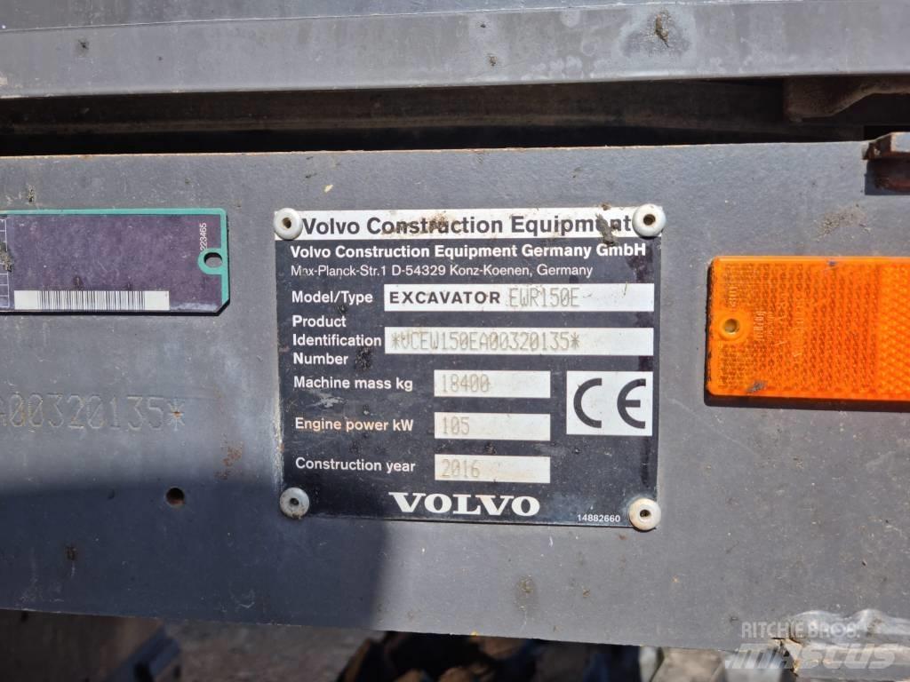 Volvo EWR 150 E Εκσκαφείς με τροχούς - λάστιχα