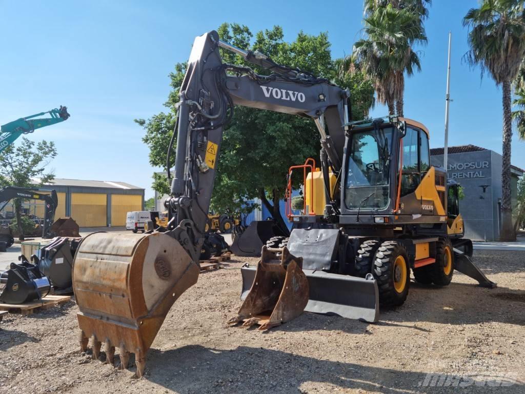 Volvo EWR 150 E Εκσκαφείς με τροχούς - λάστιχα