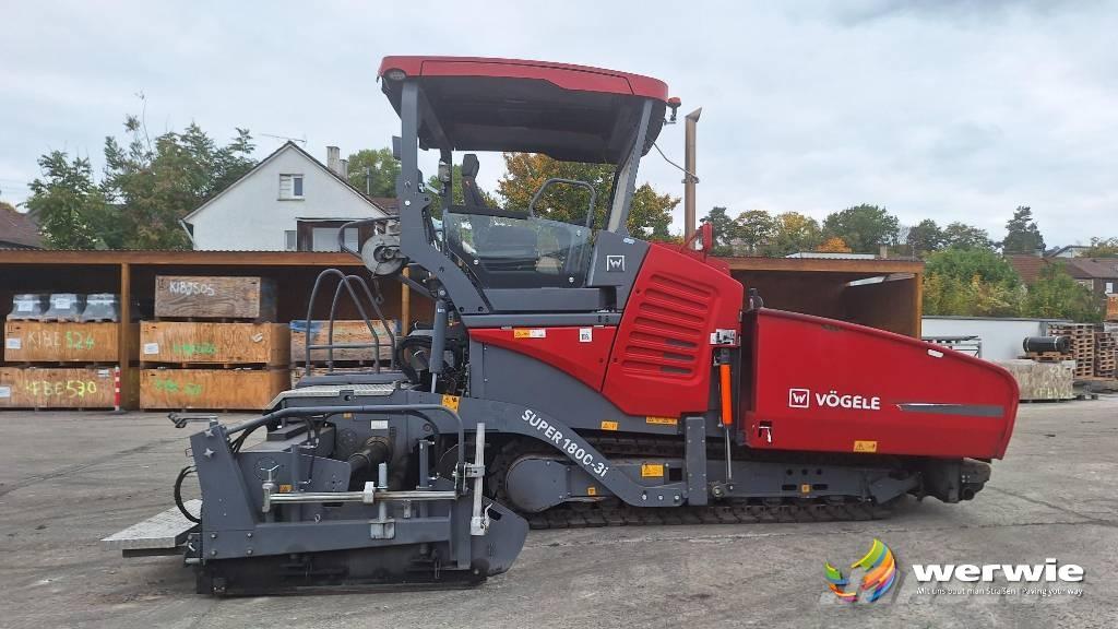 Vögele SUPER 1800-3i Επίστρωση ασφάλτου