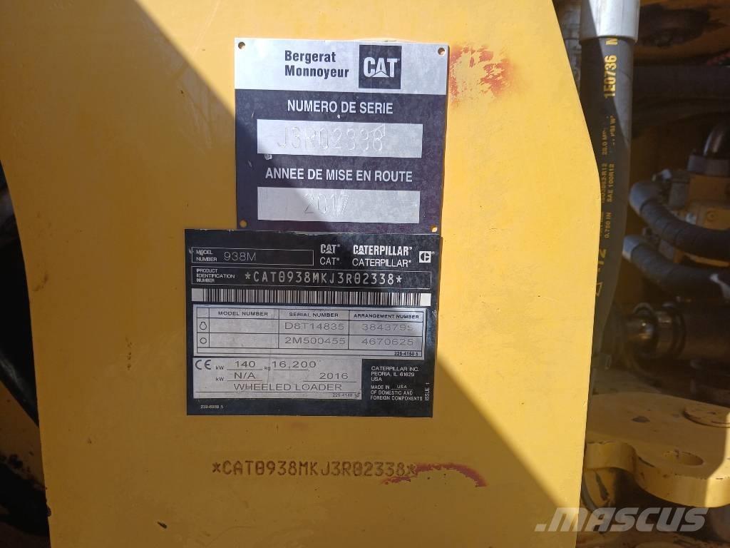 CAT 938 Φορτωτές με λάστιχα (Τροχοφόροι)