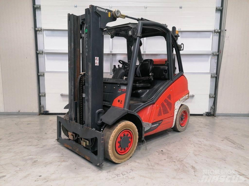Linde H40T-02 Περονοφόρα ανυψωτικά κλαρκ με φυσικό αέριο LPG