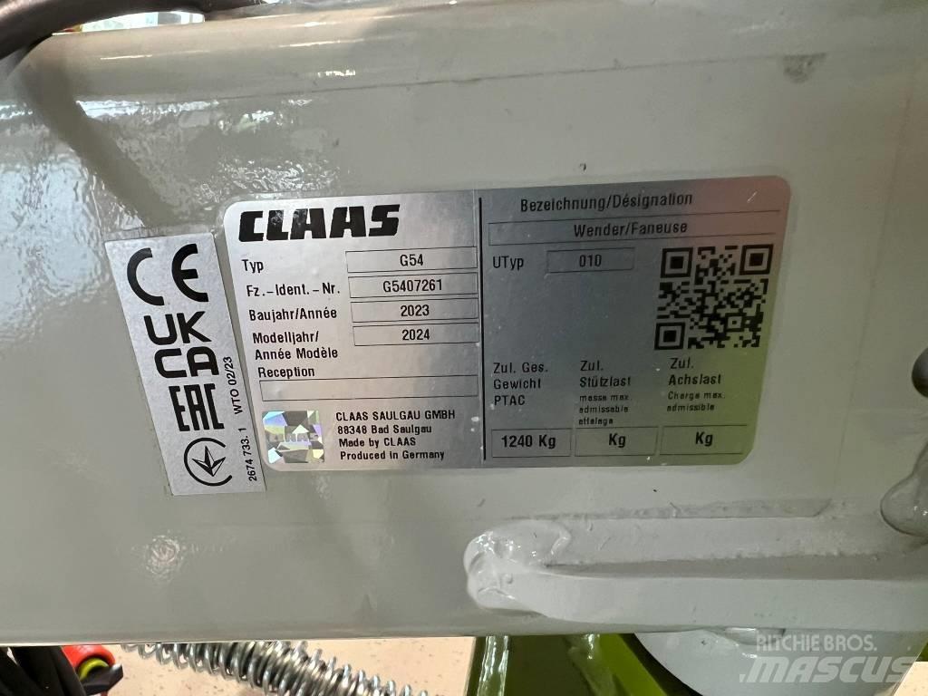 CLAAS Volto 900 Τσουγκράνες και χορτοξηραντικές μηχανές