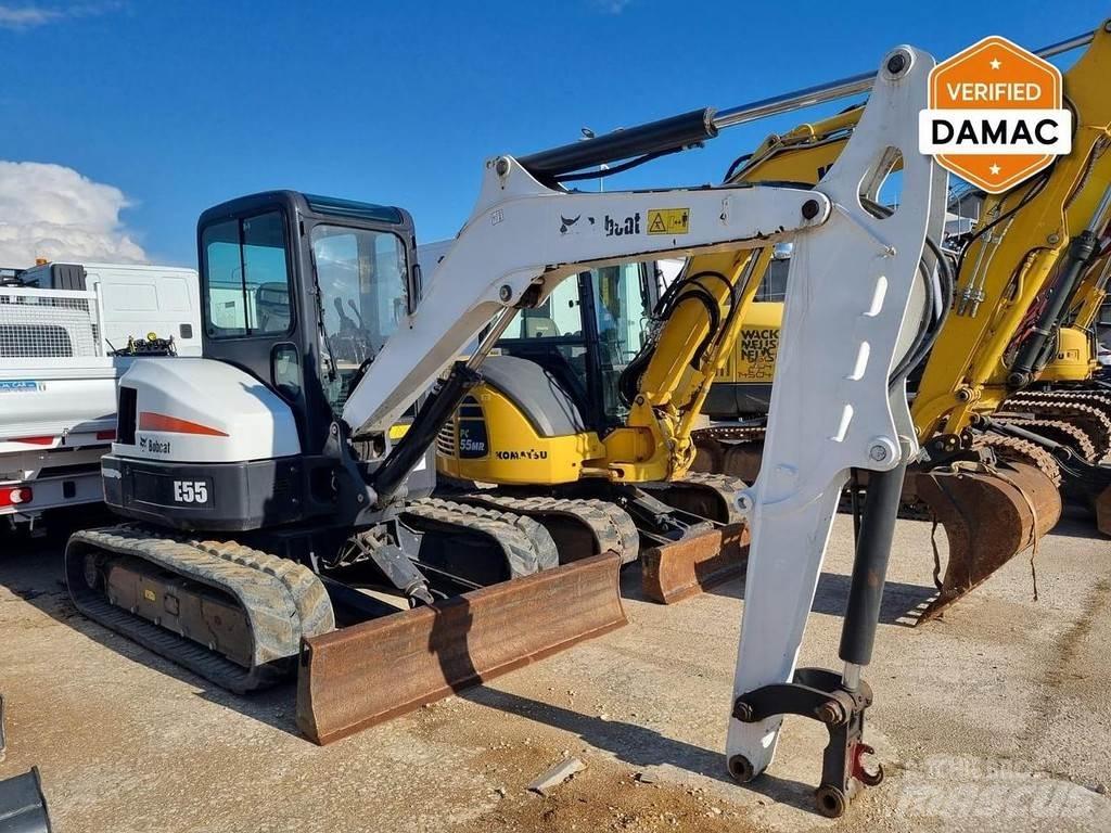 Bobcat E55 Εκσκαφάκι (διαβολάκι) < 7t