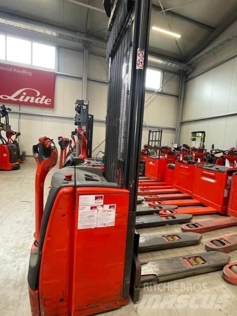 Linde L16 Παλετοφόρα πεζού χειριστή με ιστό