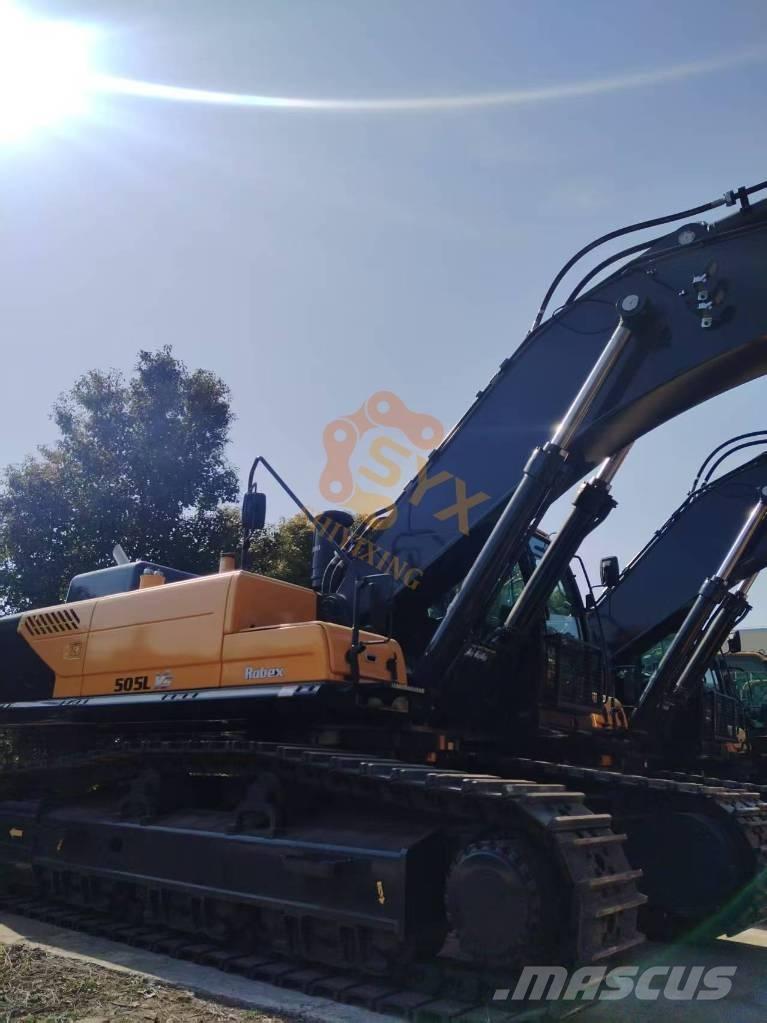 Hyundai R 505 L VS Εκσκαφείς με ερπύστριες