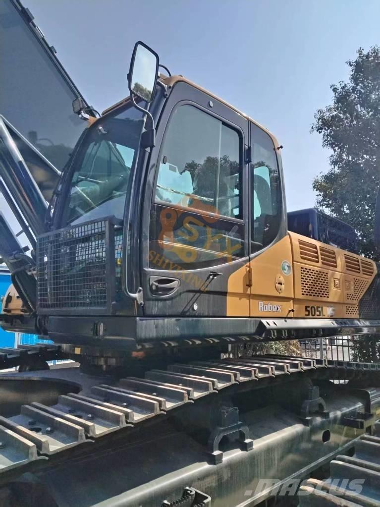Hyundai R 505 L VS Εκσκαφείς με ερπύστριες