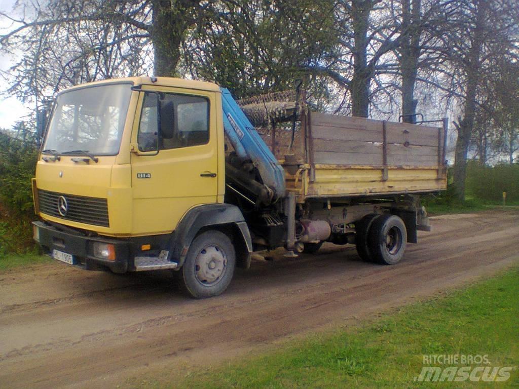 Mercedes-Benz 814 Φορτηγά Ανατροπή